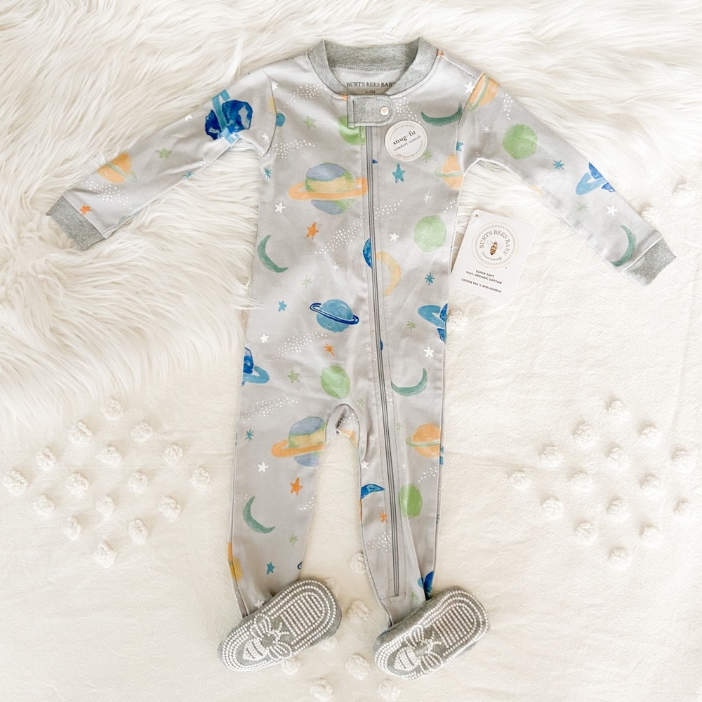 Burt’s Bees Baby Space Jammies